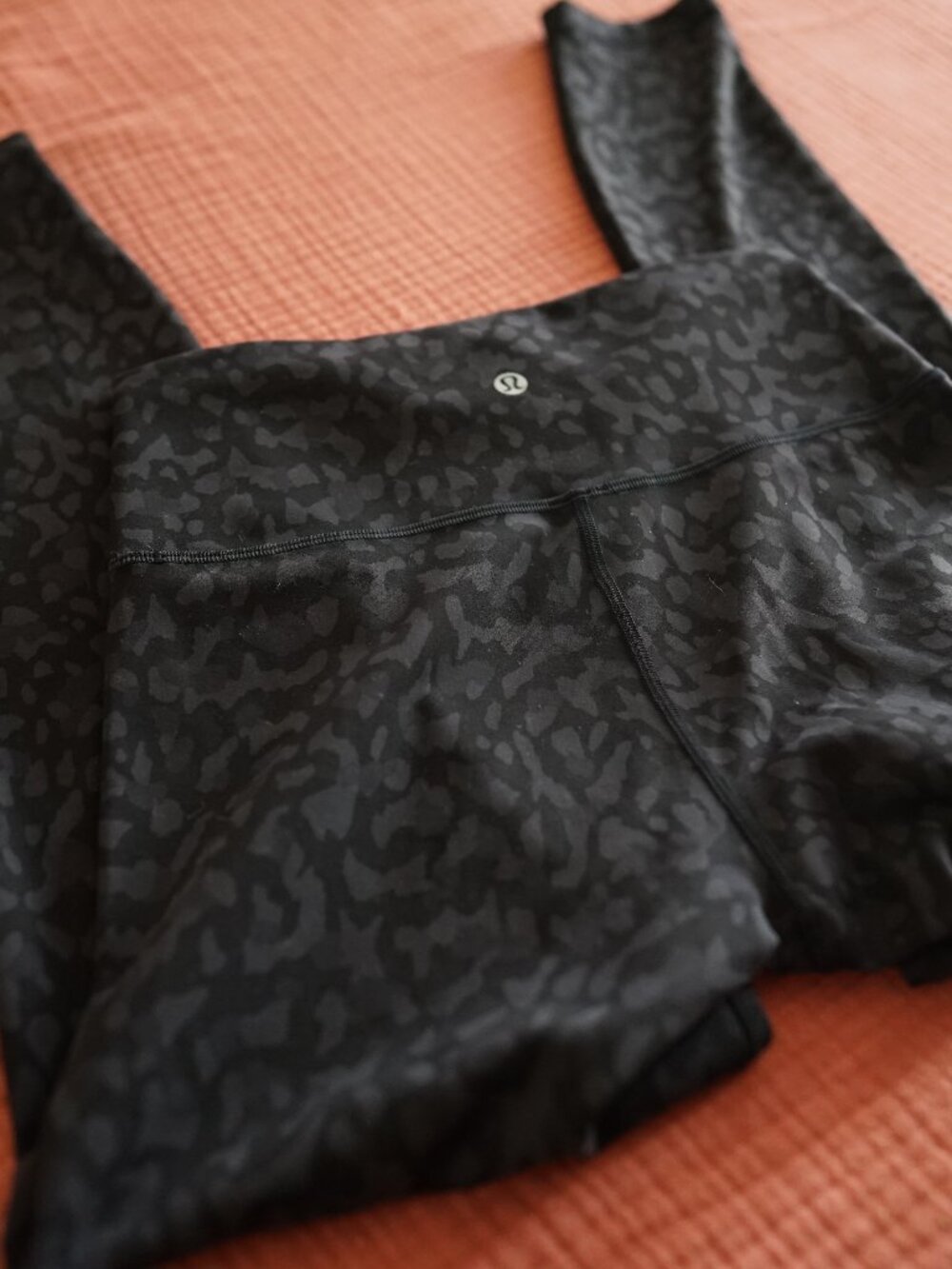 Lululemon Align High Rise Leopard Print Leggings True Leopard Black Multi Women’